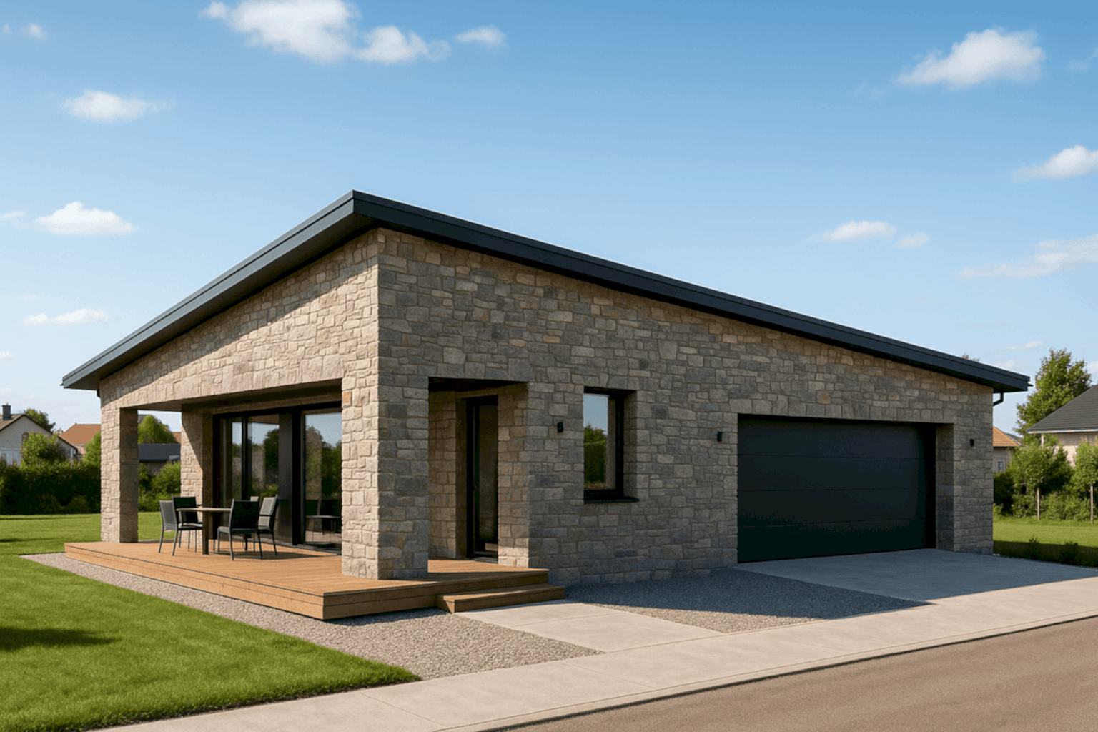 Строительство каменных домов под ключ в Астане 